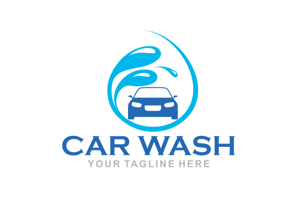 Download Flat Car Wash Logo Background. Best Logo - Premium Resources