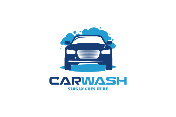 Download Flat Car Wash Logo Background. Best Logo - Flat car Collection