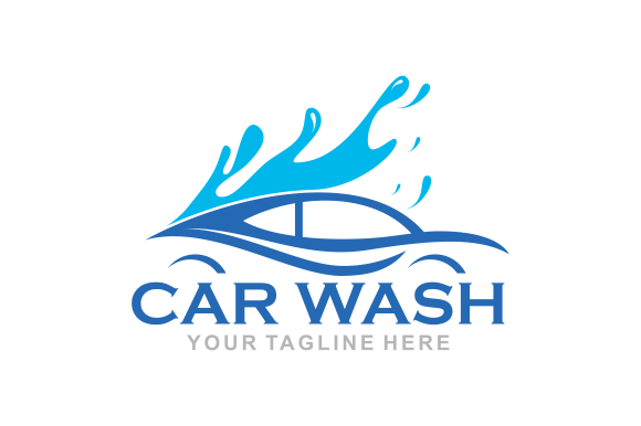 Download Flat Car Wash Logo Background. Best Logo - Premium Resources