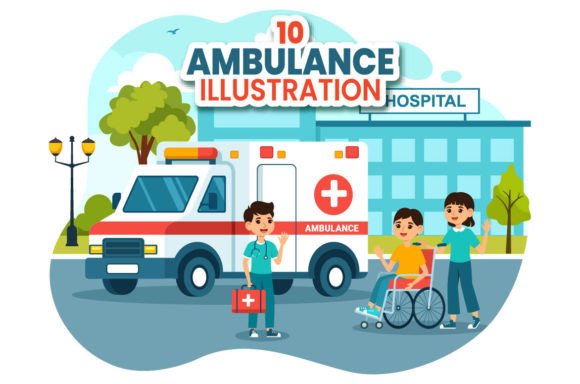 Download 10 Ambulance Car Illustration - Car illustration Collection